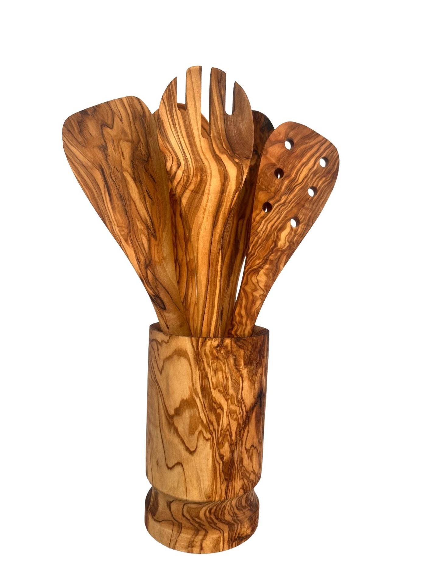 6-Piece Olive Wood Kitchen Utensil Set5