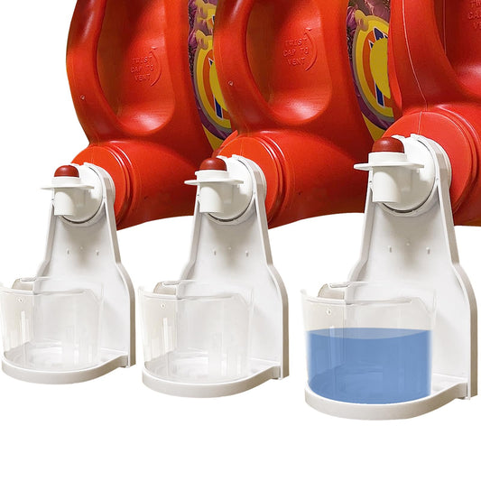 3-Pack Laundry Detergent Cup Holder – No Mess Drip Catcher Organizer