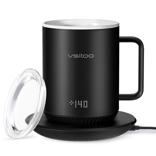 Vsitoo S3 Smart Heated Mug – App-Controlled Temperature Coffee Cup