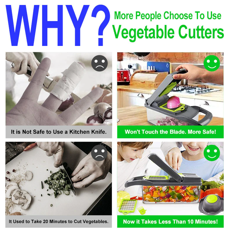 15-in-1 Vegetable Chopper & Slicer2