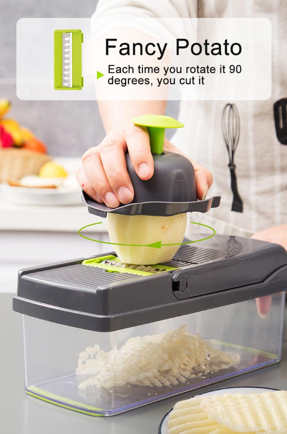 15-in-1 Vegetable Chopper & Slicer4