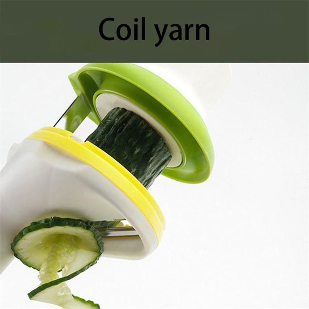 Multifunctional Spiral Vegetable Cutter for Kitchen (CN)