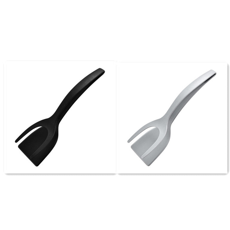 2-in-1 Grip & Flip Kitchen Tongs