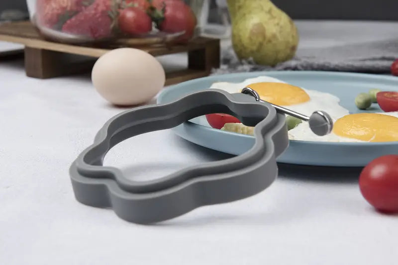Multicolor Silicone Egg Ring Molds for Cooking (CN)