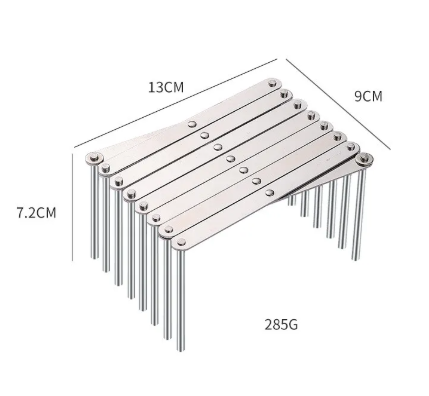 Adjustable Folding Kitchen Shelf