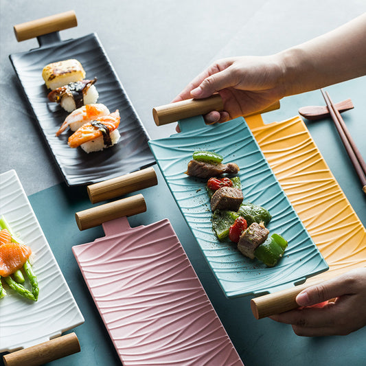 Binaural Sushi Cooking Plate