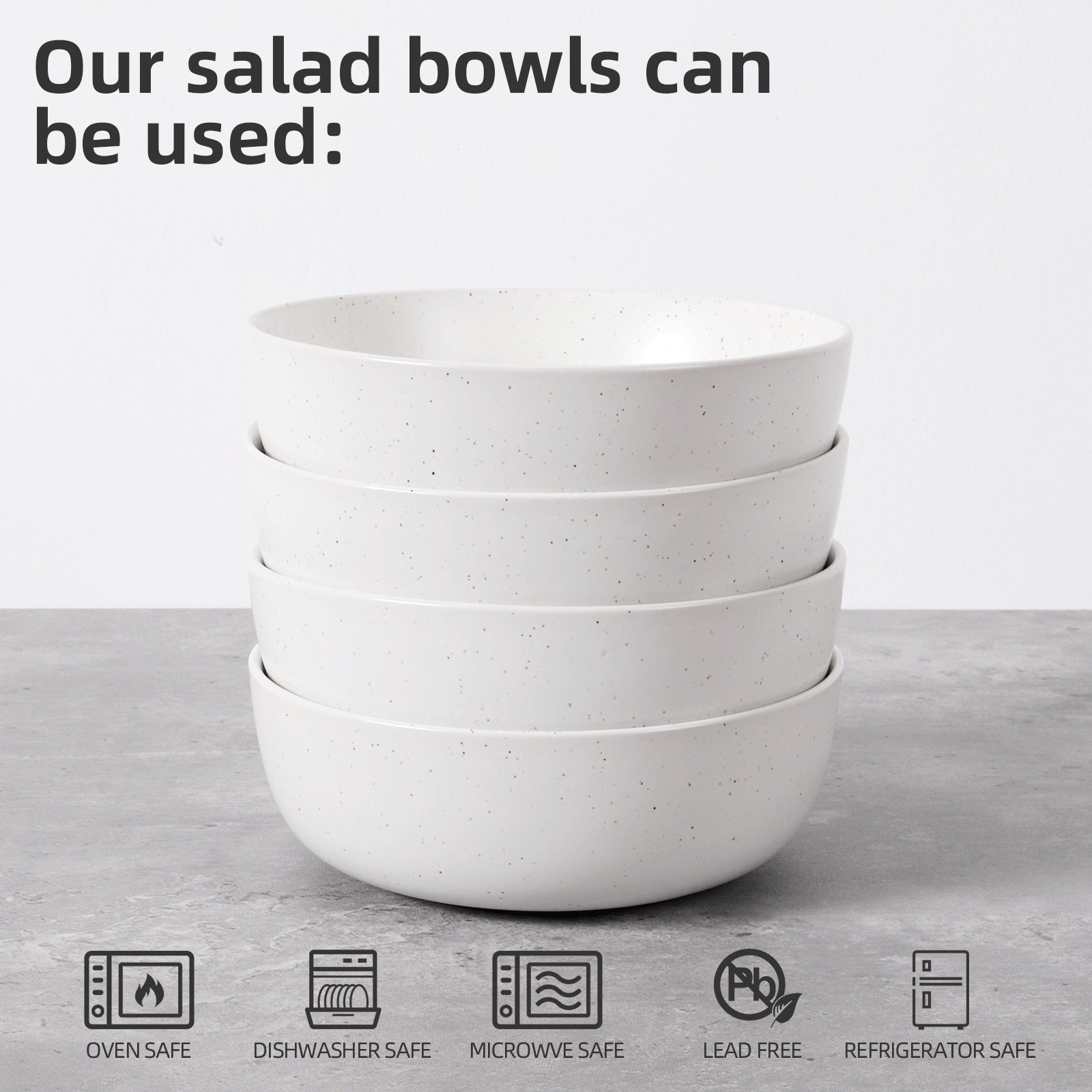 Ceramic Bowl Set 4PCS