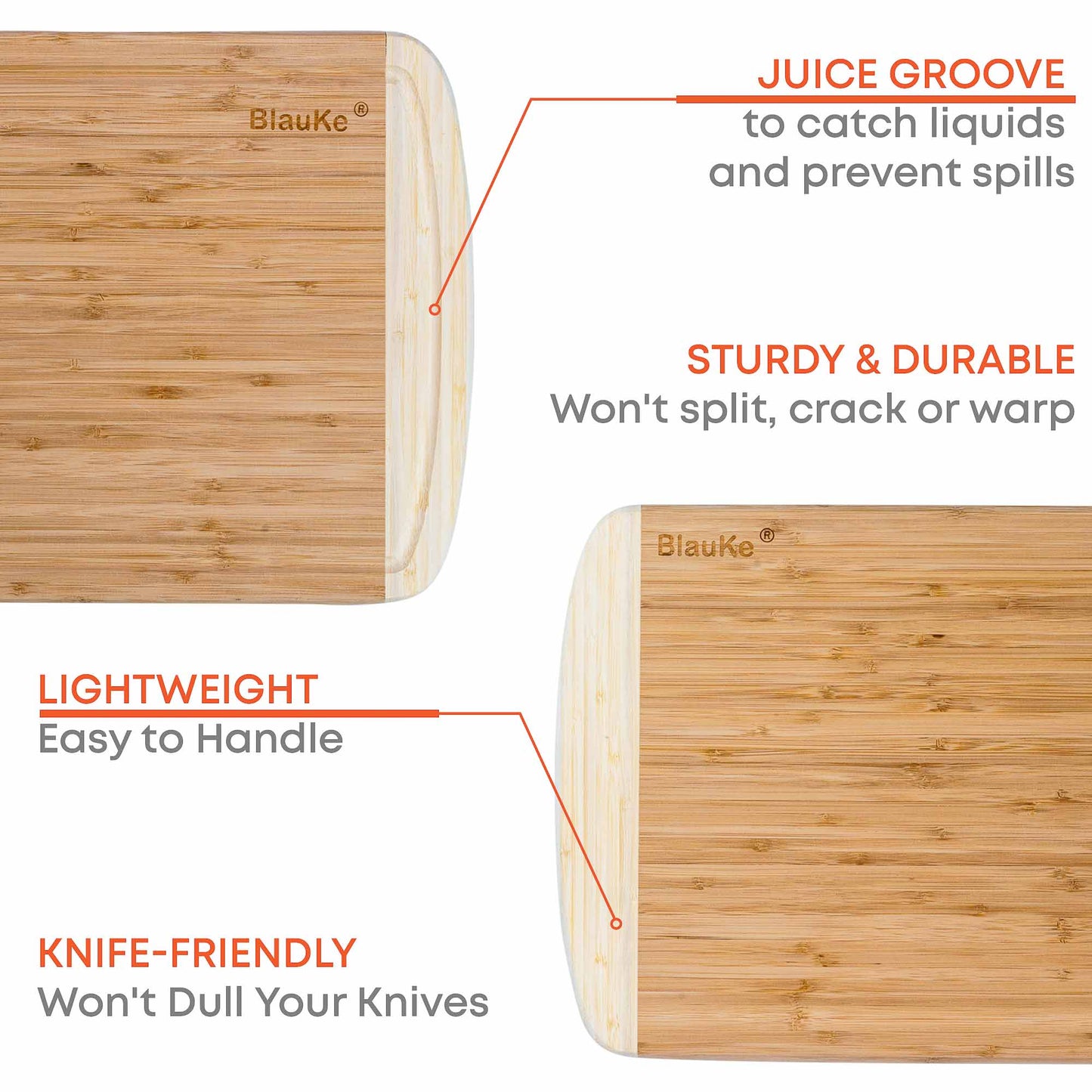 Large Bamboo Cutting Board