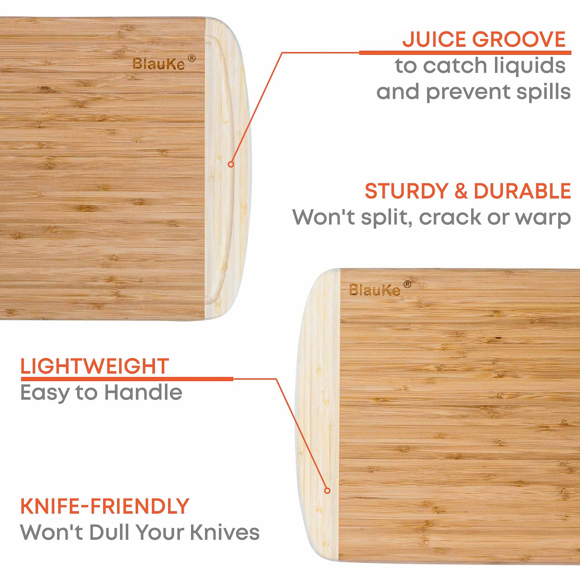 Large Bamboo Cutting Board