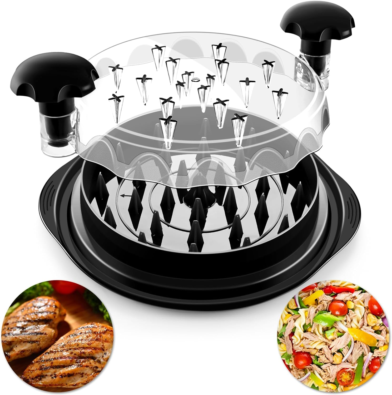Large Chicken Shredder Tool – Twist Meat Grinder11