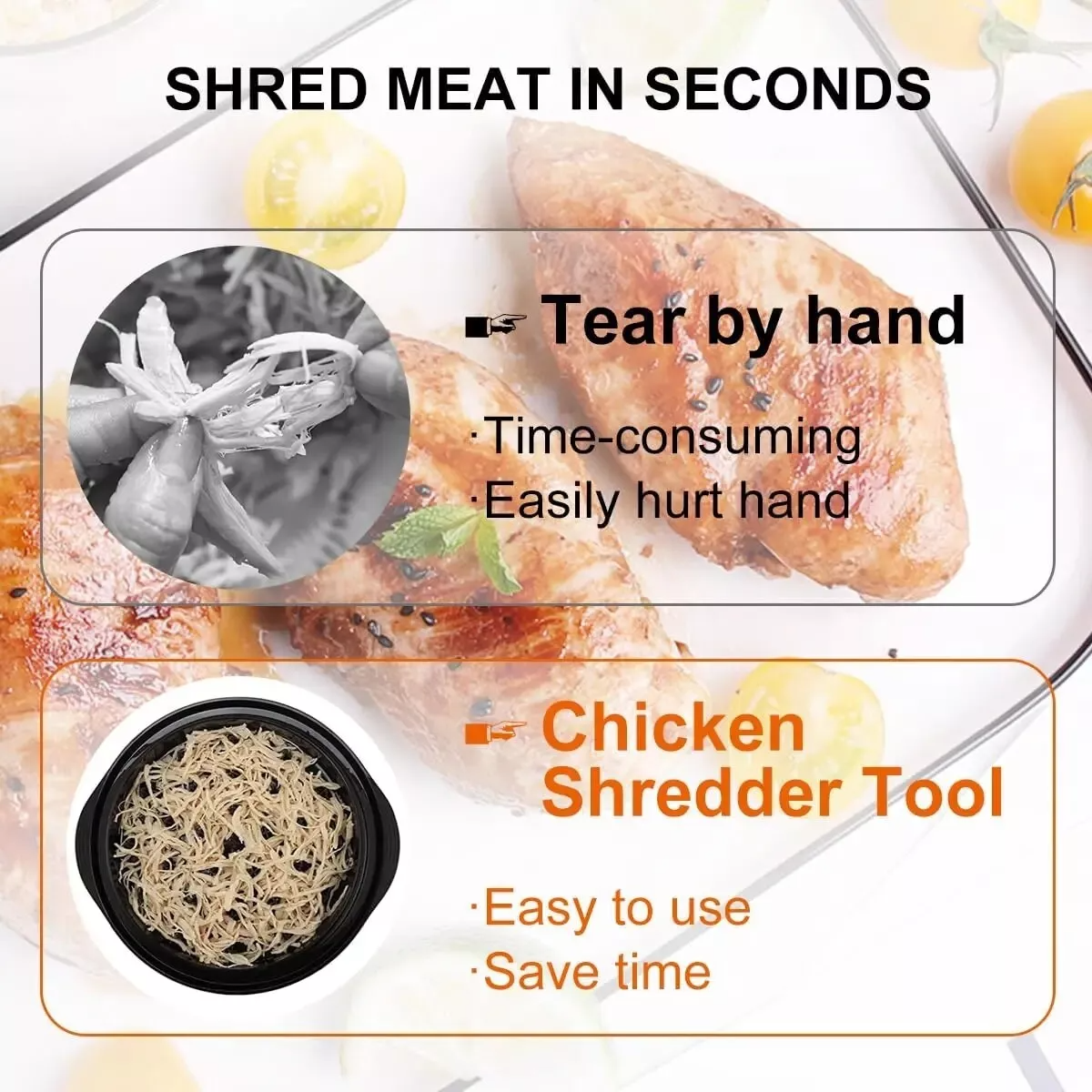 Large Chicken Shredder Tool – Twist Meat Grinder2