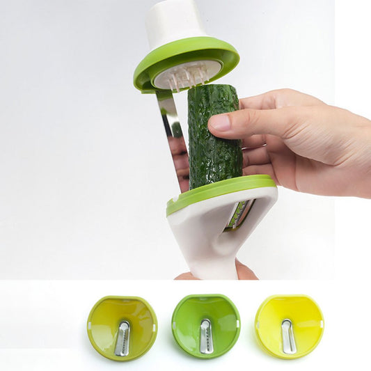 Multifunctional Spiral Vegetable Cutter for Kitchen (CN)
