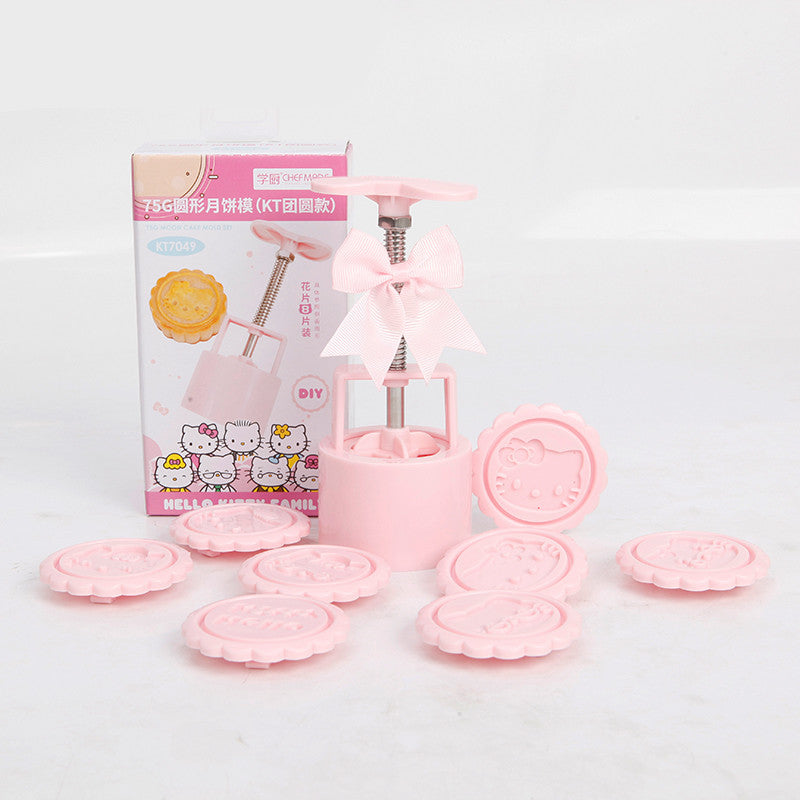 KITTY Cooking Kit - Green Bean and Pumpkin Cake Molds (CN)