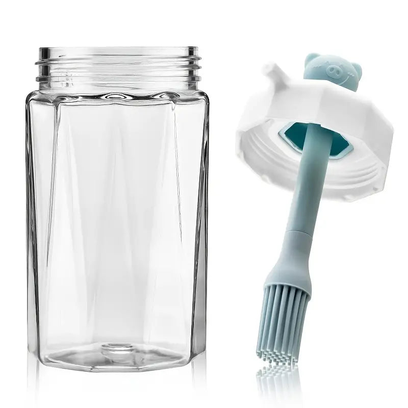 Olive Oil Dispenser Bottle with Silicone Brush for Cooking (CN)