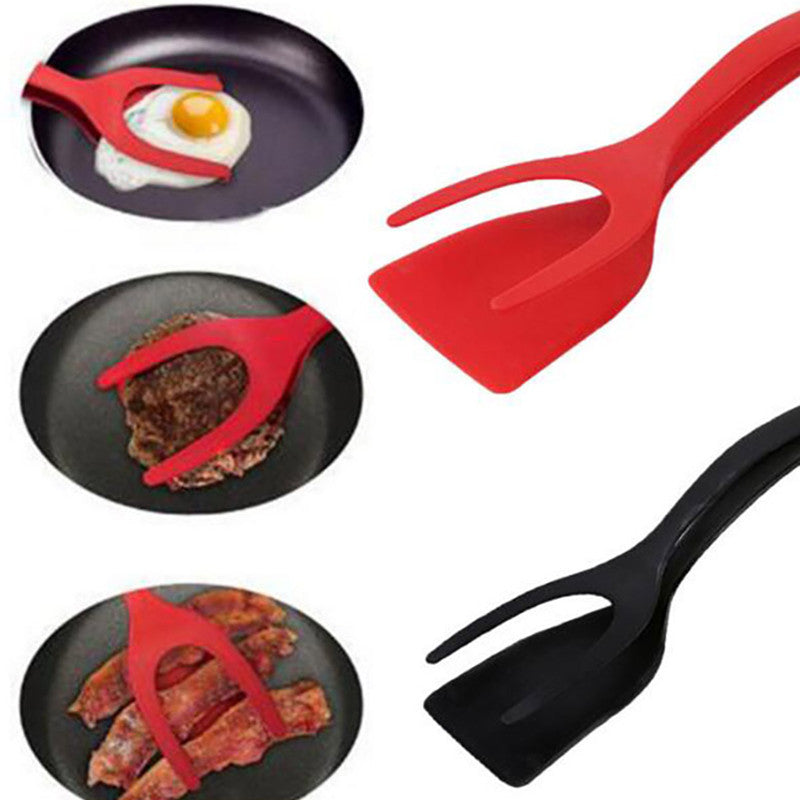 2-in-1 Grip & Flip Kitchen Tongs (US)